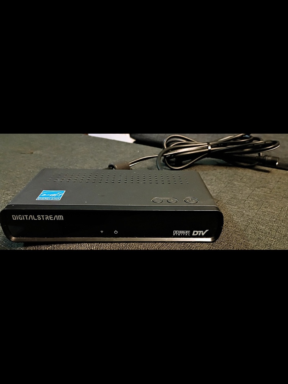 Black DTV Digital TV Receiver